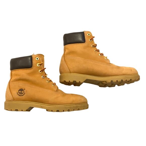 Timberland Shoes - Timberland Waterproof Premium Nubuck Leather Womens Boots Rubber Lug Outsole 8.5